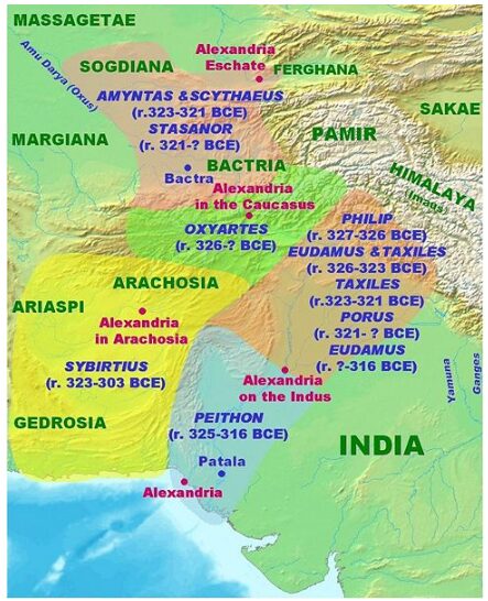 Iranian and Macedonian Invasions