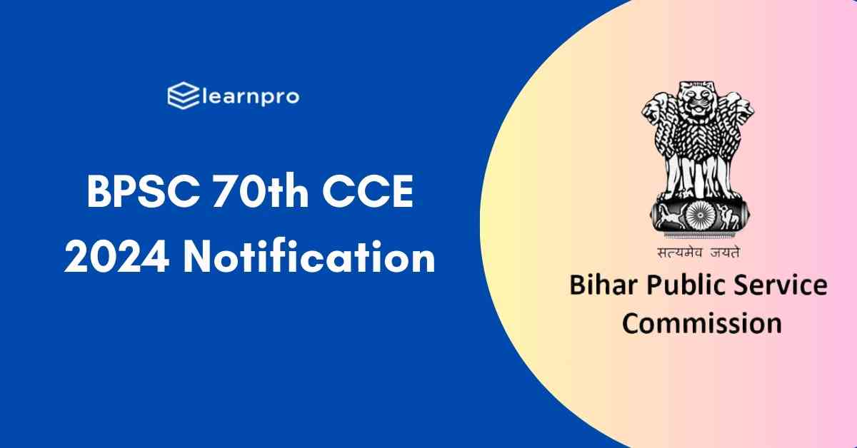 BPSC 70th Notification