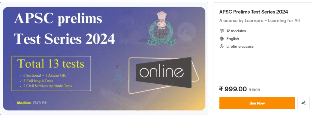 APSC Application Form 2025