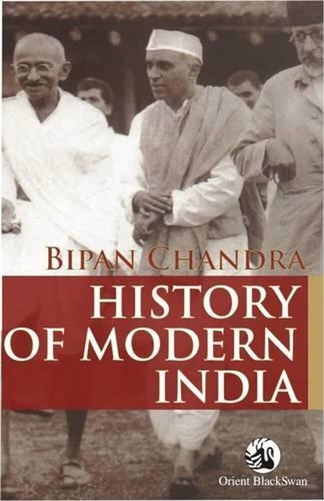 India’s Struggle for Independence” by Bipan Chandra - Recommended Books for JPSC Exam Preparation