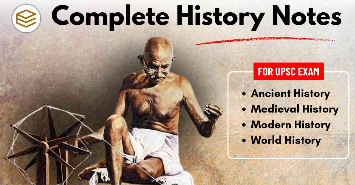 History Notes for UPSC