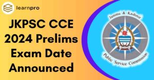 JKPSC CCE 2024 Prelims Exam Date Announced