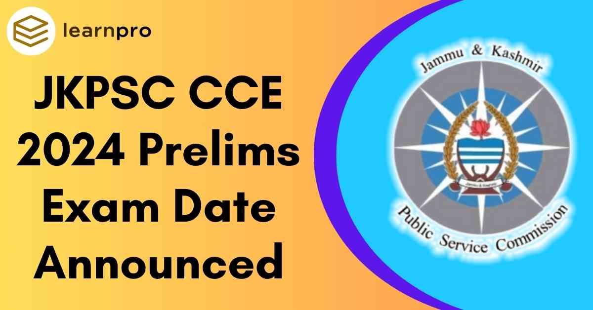 JKPSC CCE 2024 Prelims Exam Date Announced