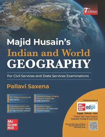 Indian and World Geography by Majid Husain (Tata McGraw Hill)