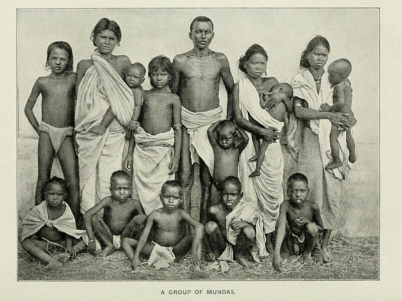 Munda Tribe Pictured in 1903