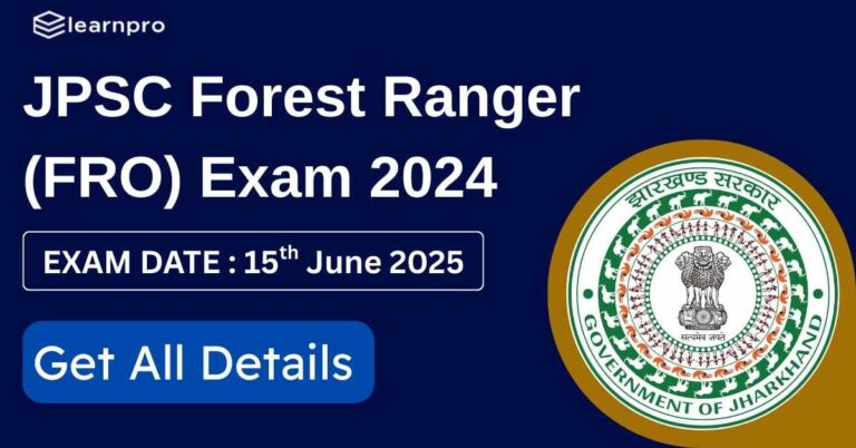 JPSC FRO Exam 2024