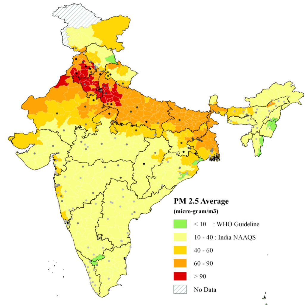 Air Pollution in india