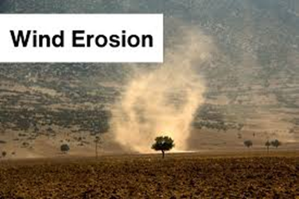 wind erosion