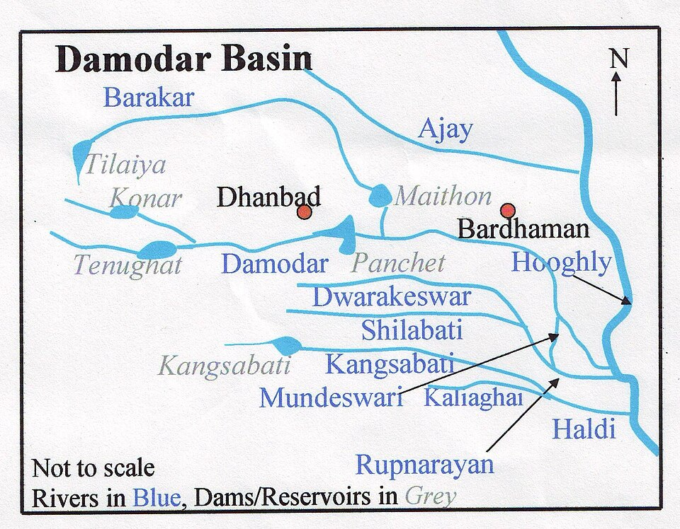 image - Learnpro Civil Services Barakar River Map