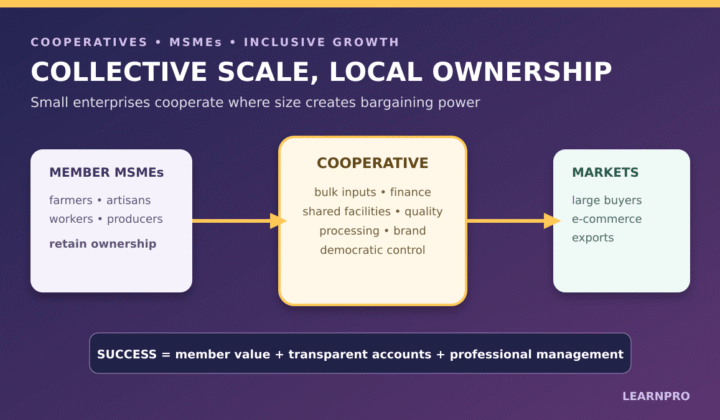 Cooperatives and MSMEs in India: Cooperatives and MSMEs in India: How Collective Scale Works