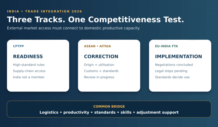 India trade strategy: India Trade Strategy: CPTPP, ASEAN and EU FTA Explained