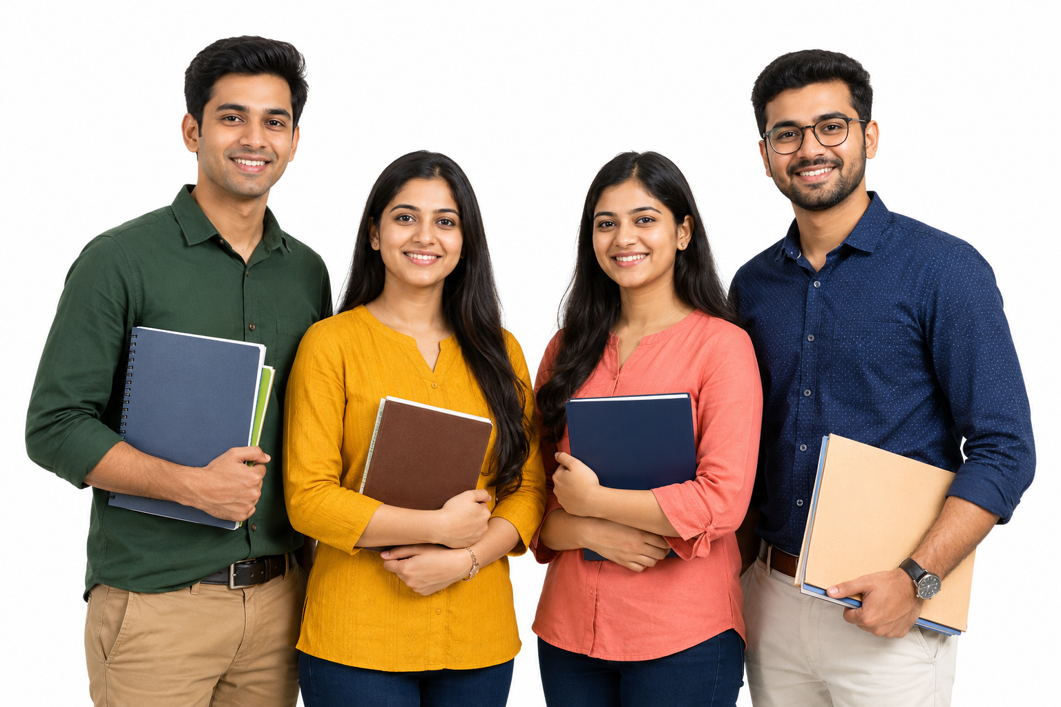 LearnPro Civil Services students holding study materials