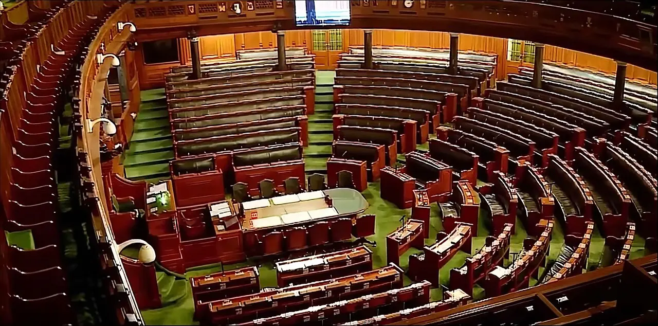 Polity Notes for UPSC – Parliament chamber of India