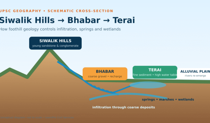 Siwalik Hills: Siwalik Hills: Geology, Bhabar–Terai and Biodiversity