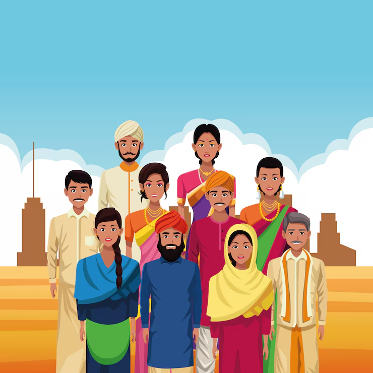 Indian Society Notes for UPSC – diversity of Indian society