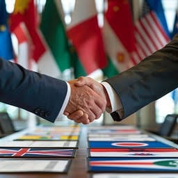 International Relations Notes for UPSC – diplomatic cooperation and international flags