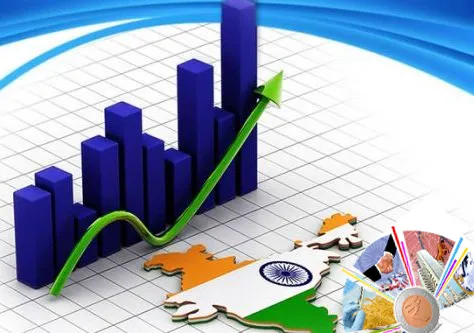 Indian Economy Notes for UPSC – growth chart, Indian map and currency