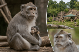 Meghalaya State Zoo Records First Successful Stump-Tailed Macaque Birth